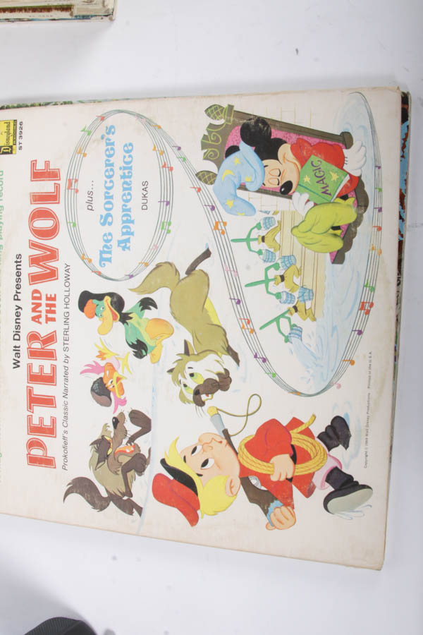Vintage Disney Children's Record Collection