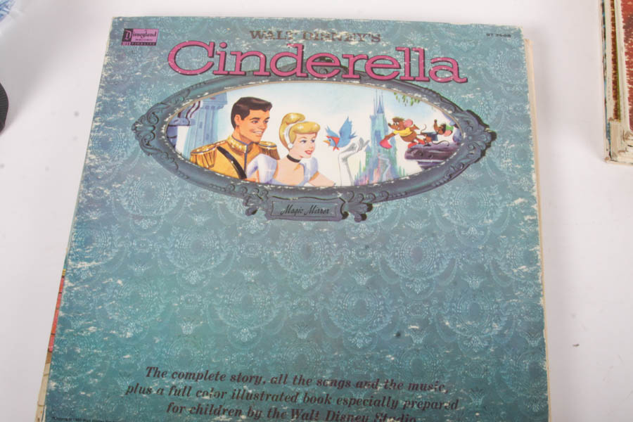 Vintage Disney Children's Record Collection