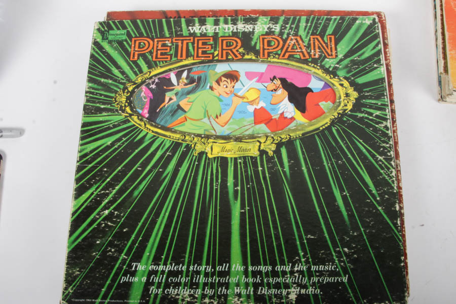 Vintage Disney Children's Record Collection