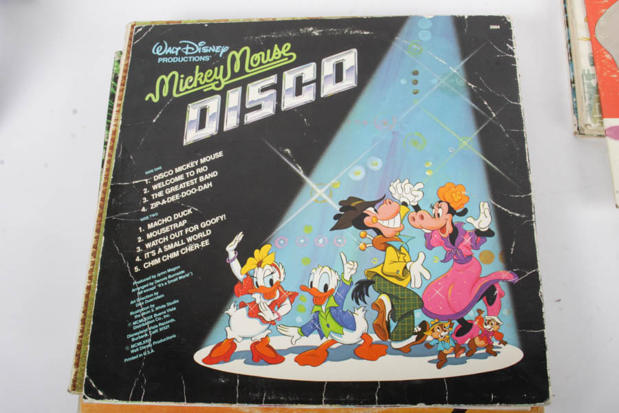 Vintage Disney Children's Record Collection