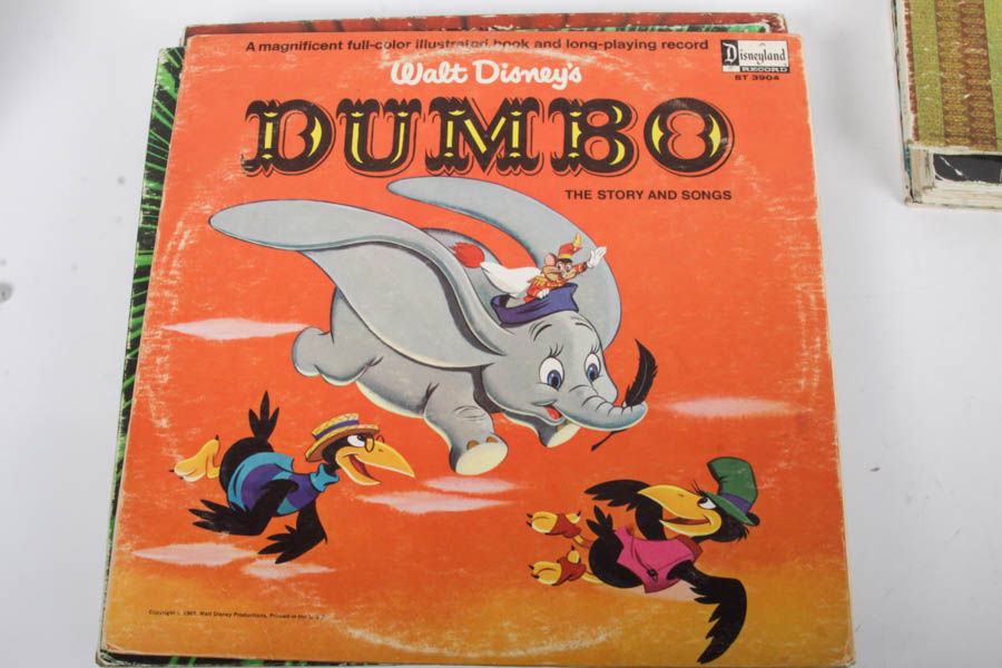 Vintage Disney Children's Record Collection