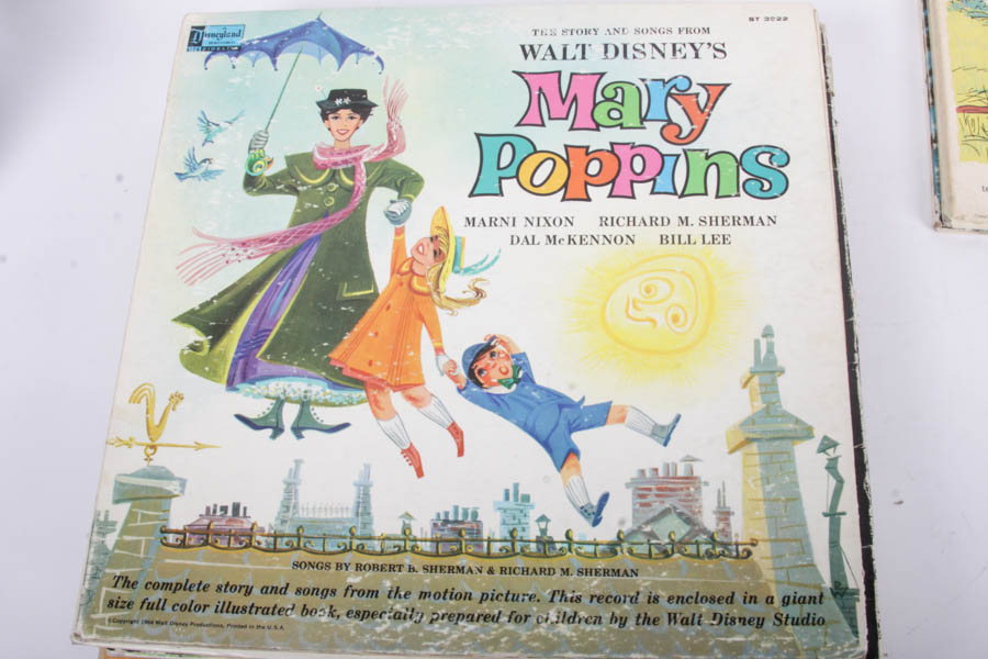Vintage Disney Children's Record Collection