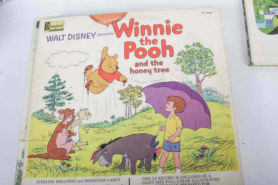 Vintage Disney Children's Record Collection