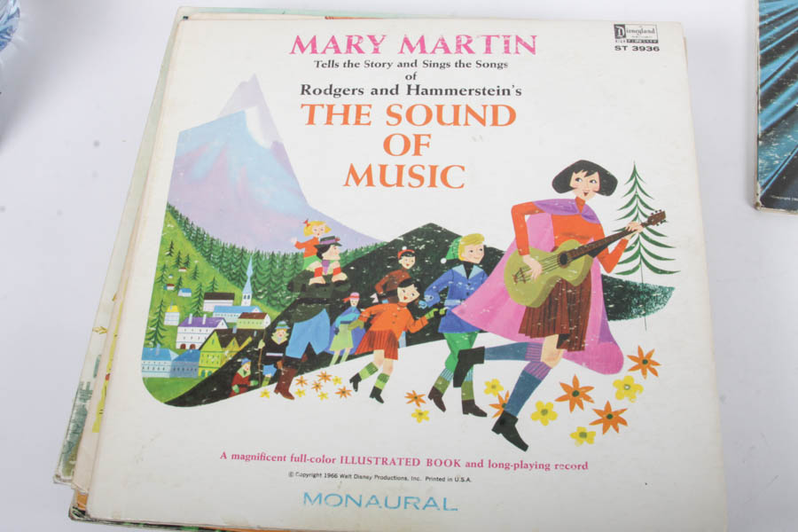 Vintage Disney Children's Record Collection