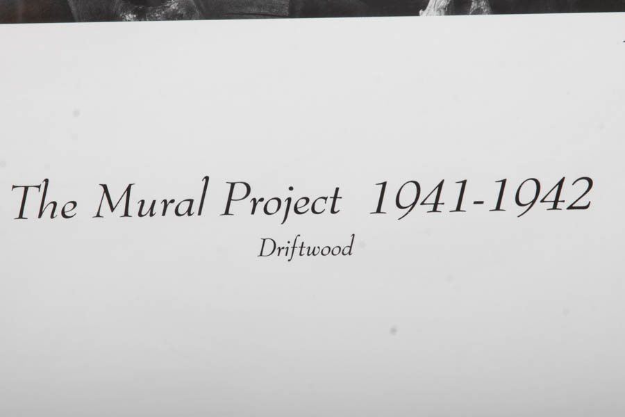 Offset Lithograph Poster for The Mural Project After Ansel Adams's "Driftwood"