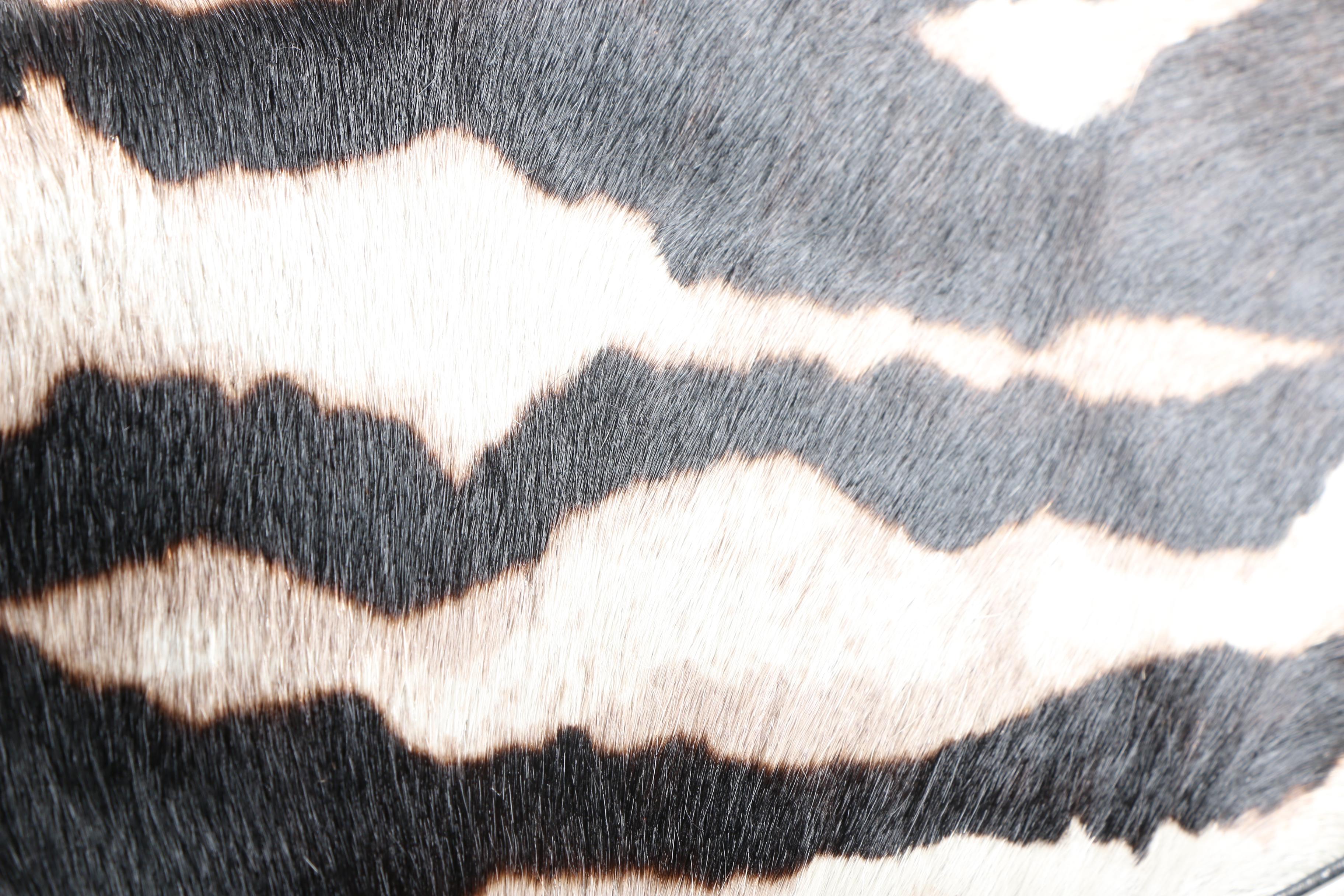 Barbara Milano Leather and Calf Fur Crossbody Bag