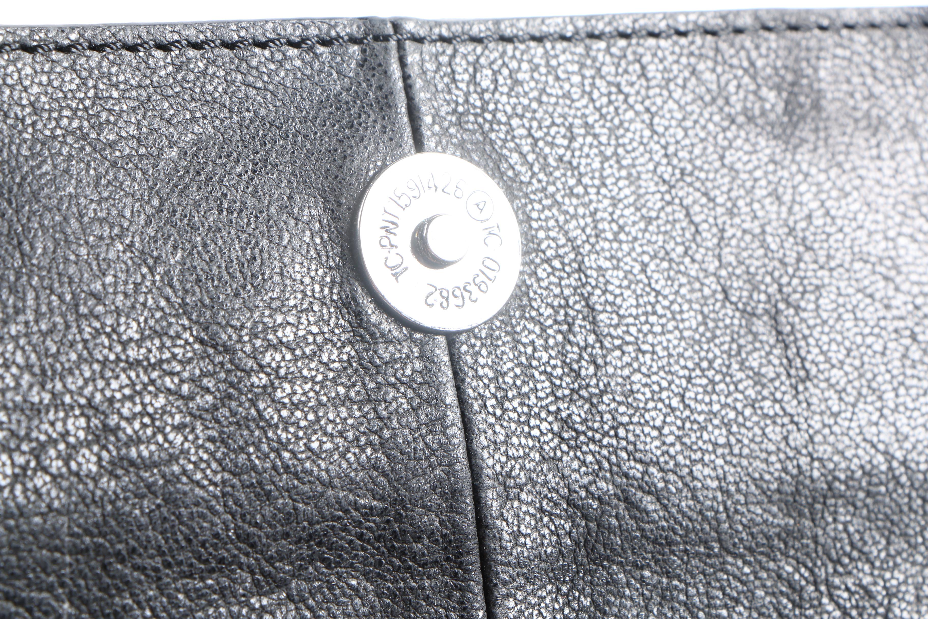 Barbara Milano Leather and Calf Fur Crossbody Bag