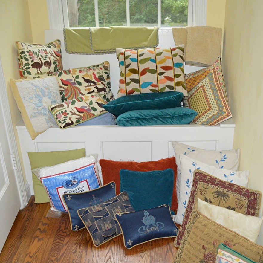 Assorted Throw Pillows