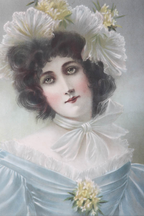 Vintage Chromo Lithograph Print