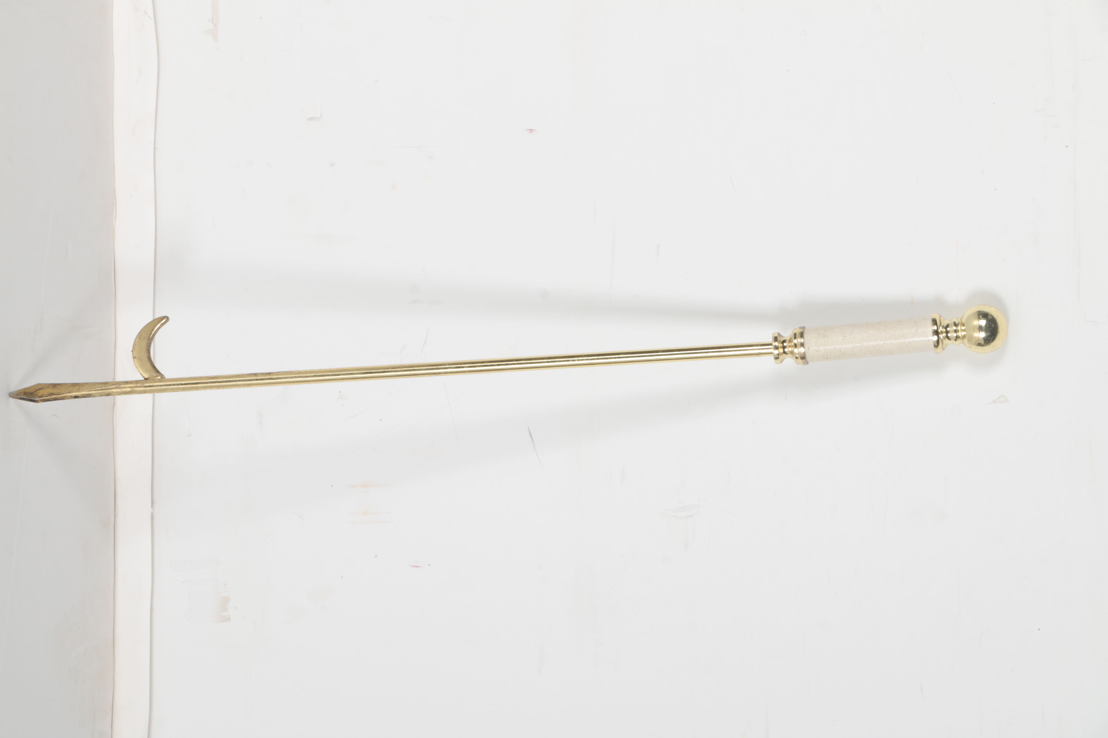 Brass Fireplace Tools and Stand