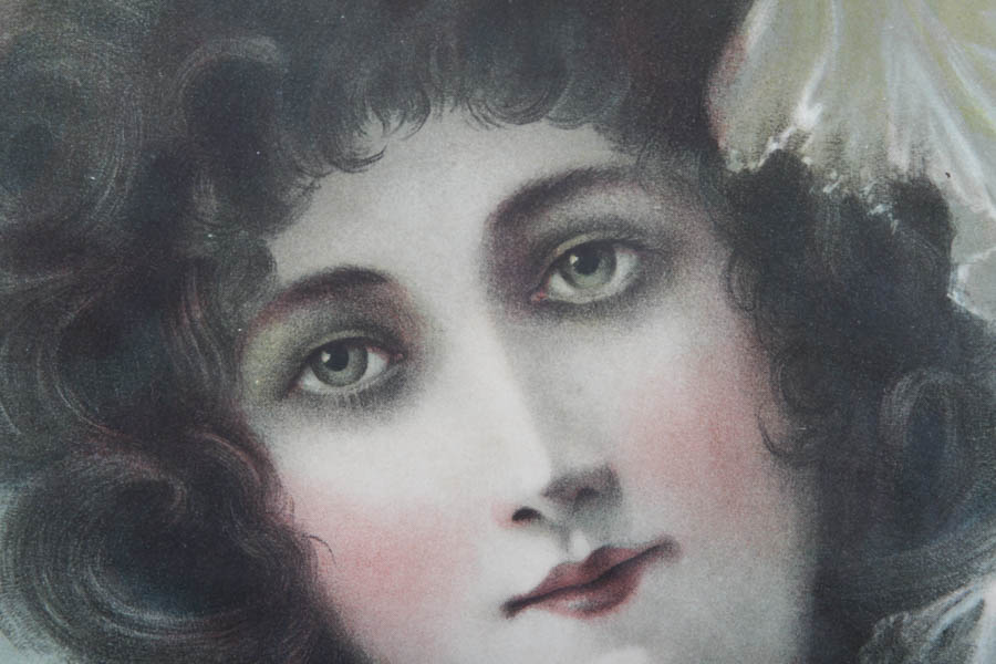 Vintage Chromo Lithograph Print