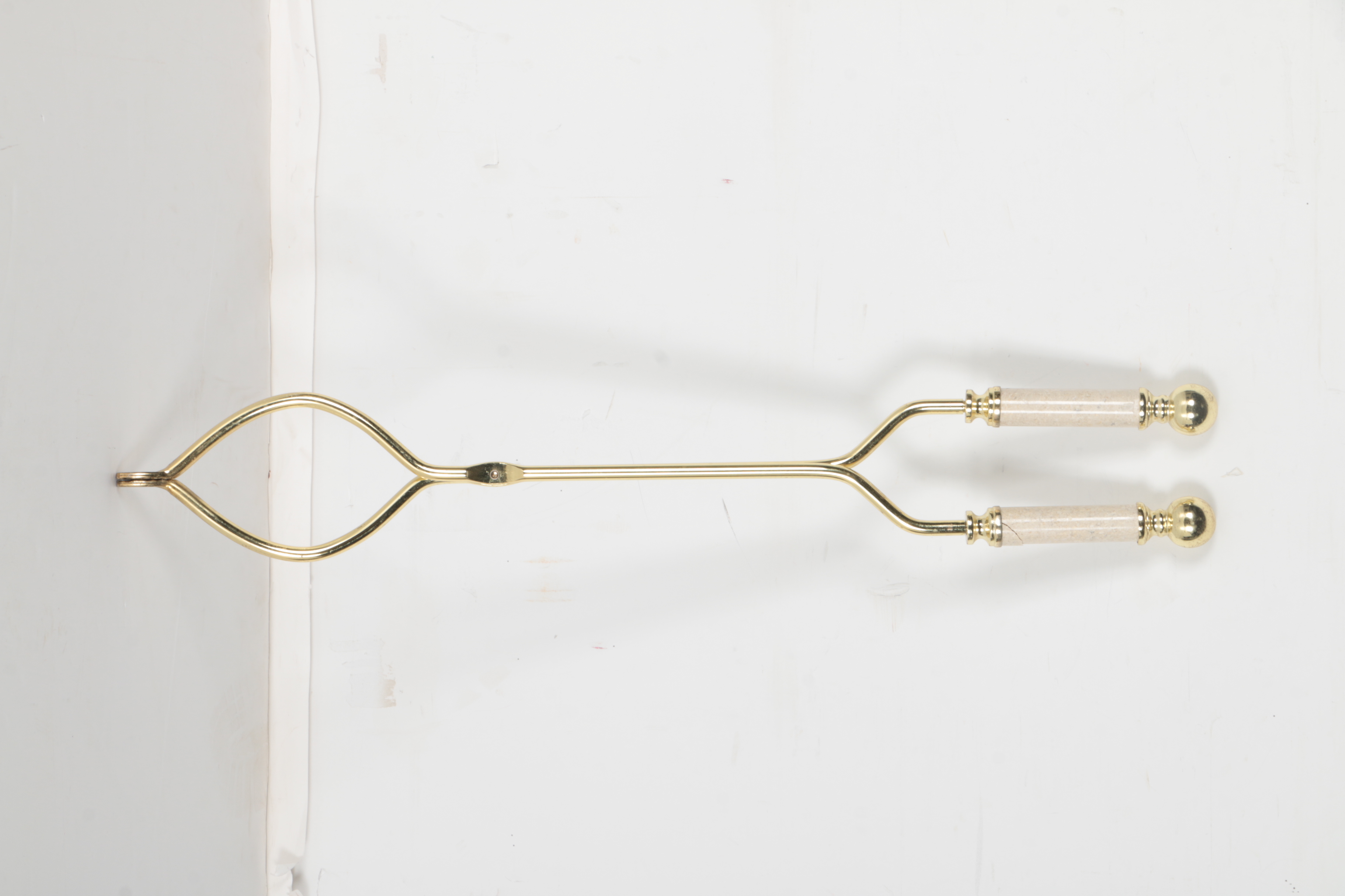 Brass Fireplace Tools and Stand