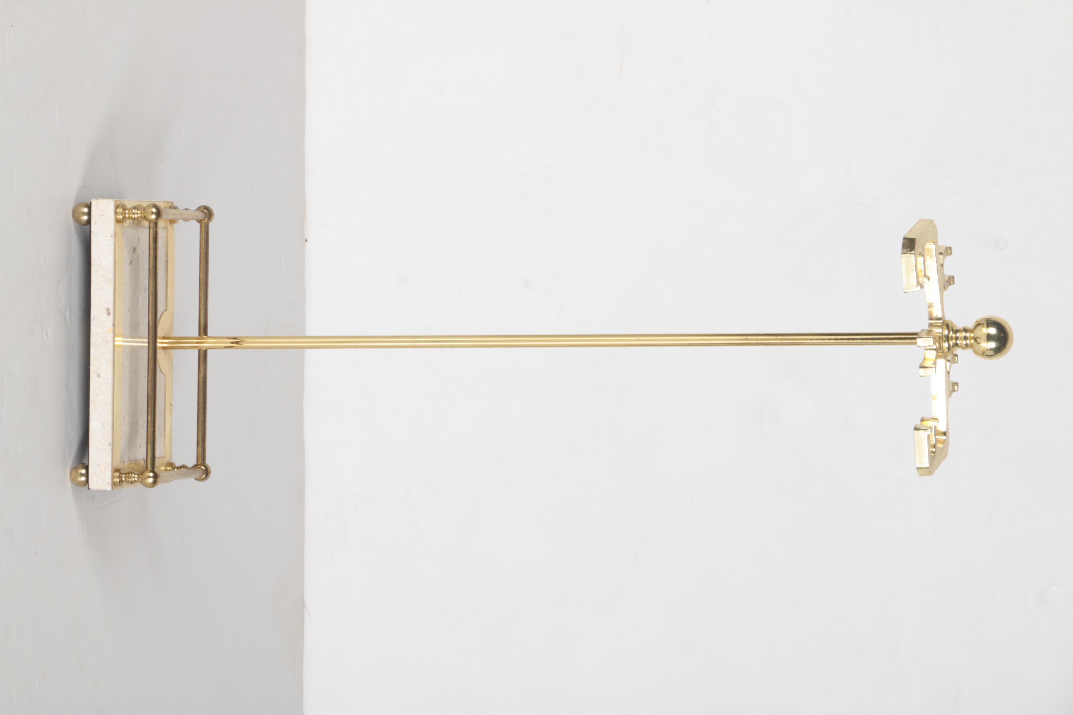 Brass Fireplace Tools and Stand