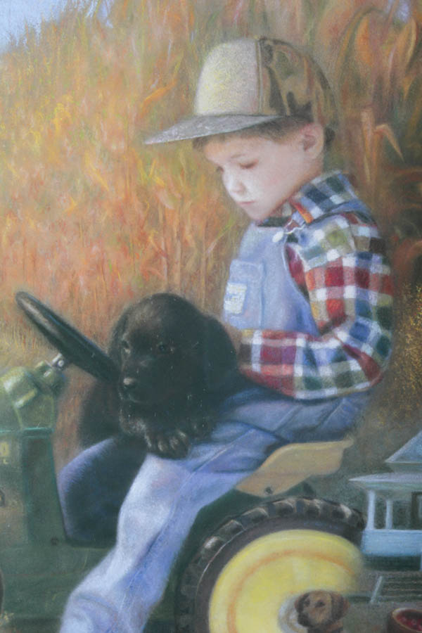 Nancy Lee Moran Limited Edition Framed Print, "Deere Friends"