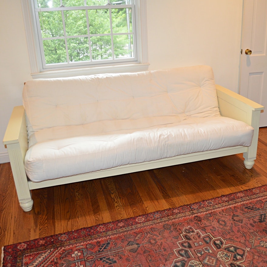 Wooden Futon Frame With Mattress