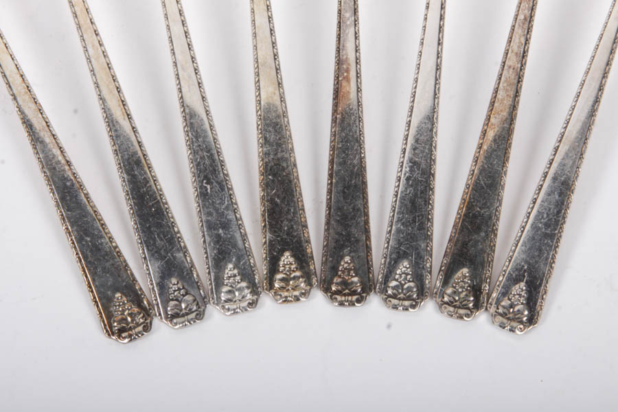 Prestige Silver Plate Flatware Set
