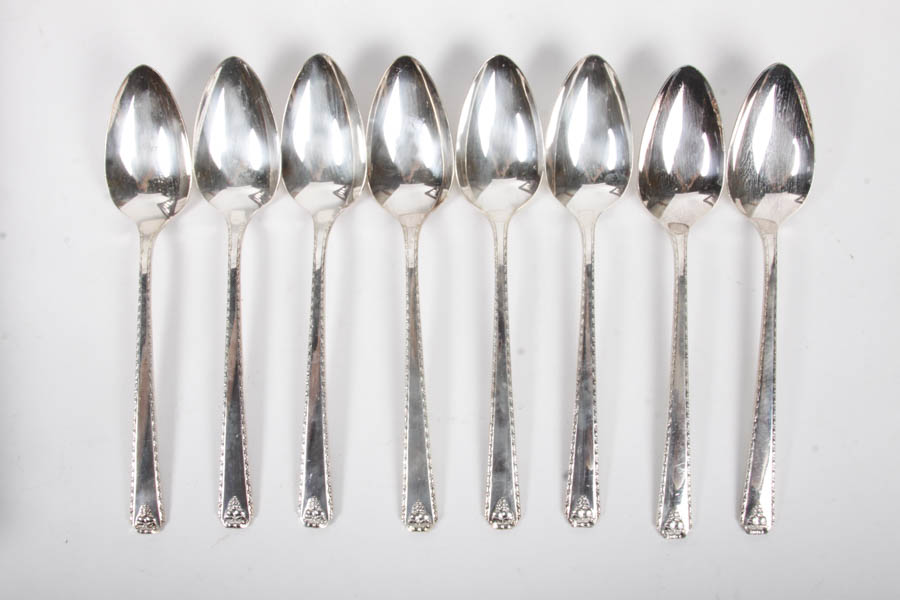 Prestige Silver Plate Flatware Set