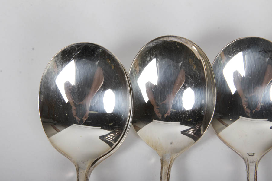 Prestige Silver Plate Flatware Set