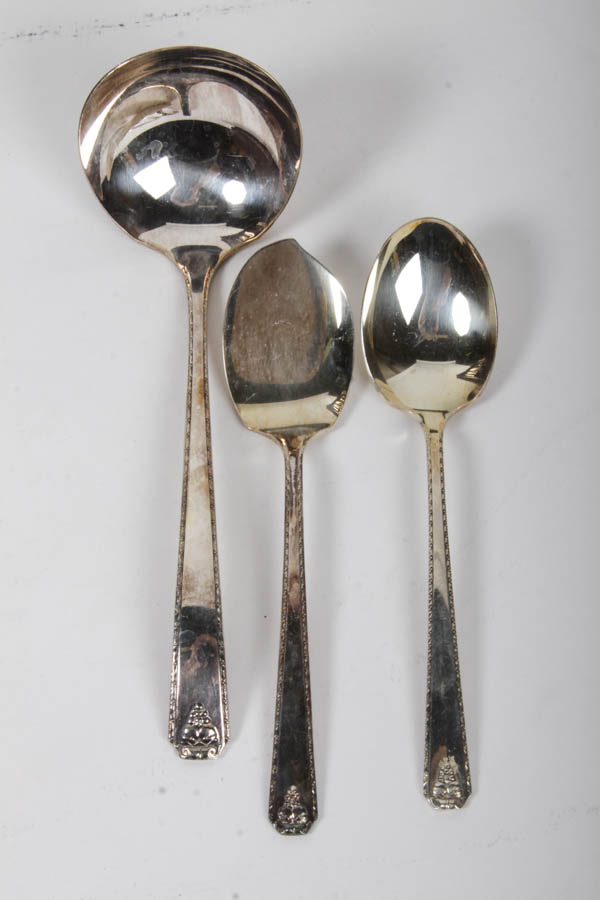 Prestige Silver Plate Flatware Set