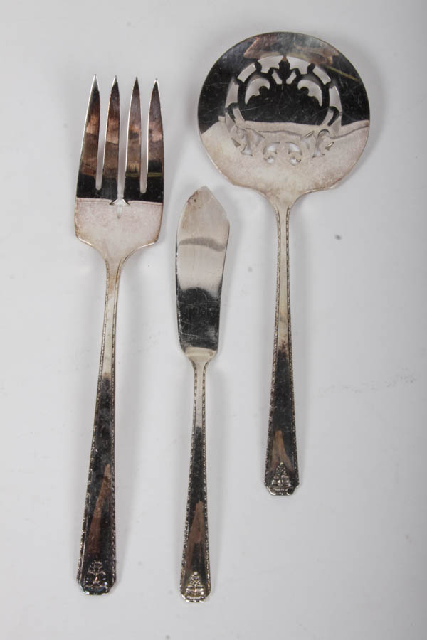 Prestige Silver Plate Flatware Set