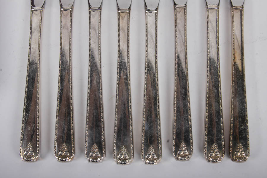 Prestige Silver Plate Flatware Set