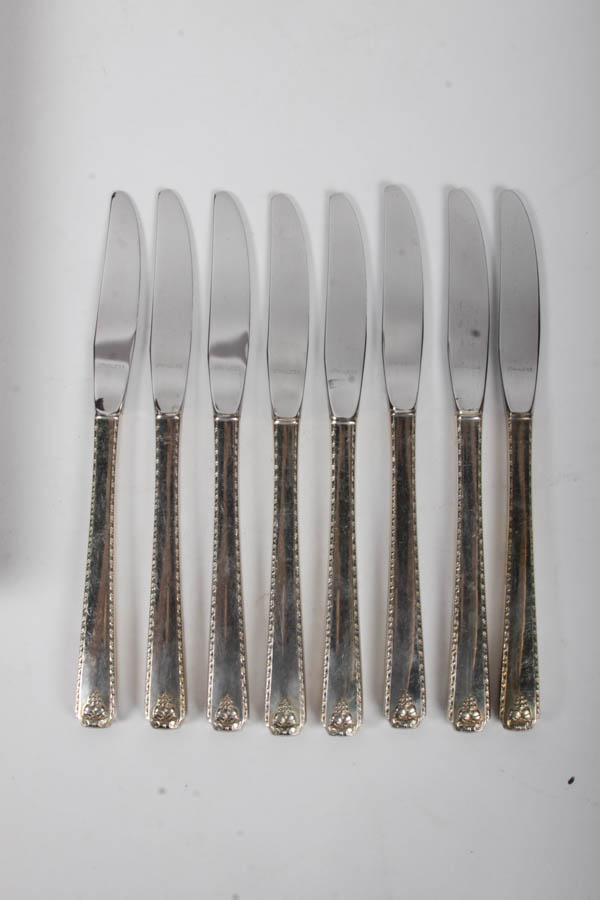 Prestige Silver Plate Flatware Set