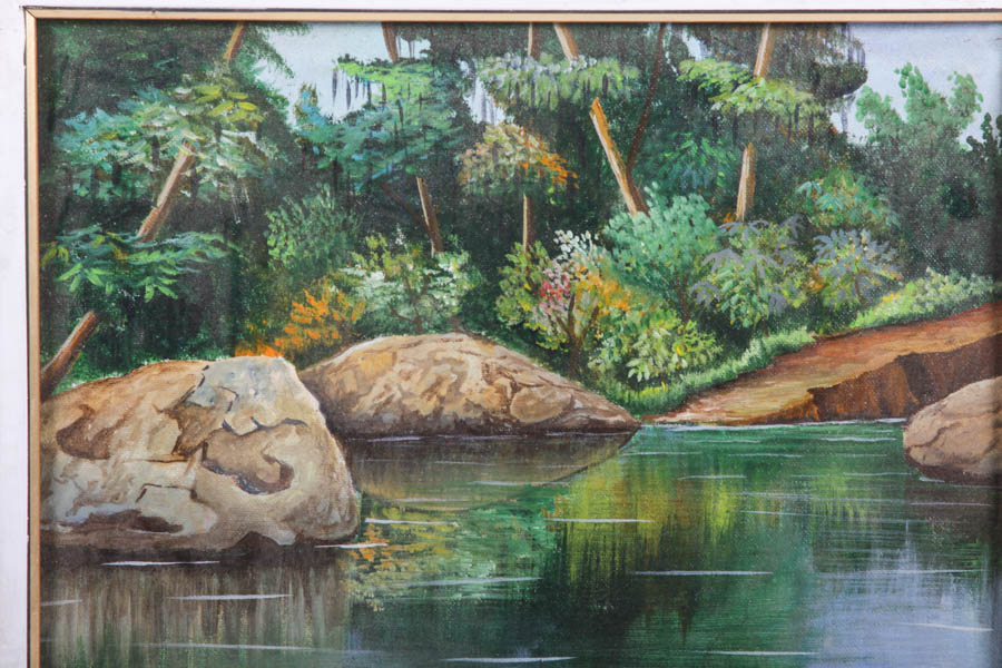 Richie Norman Smith Signed Original Oil Painting