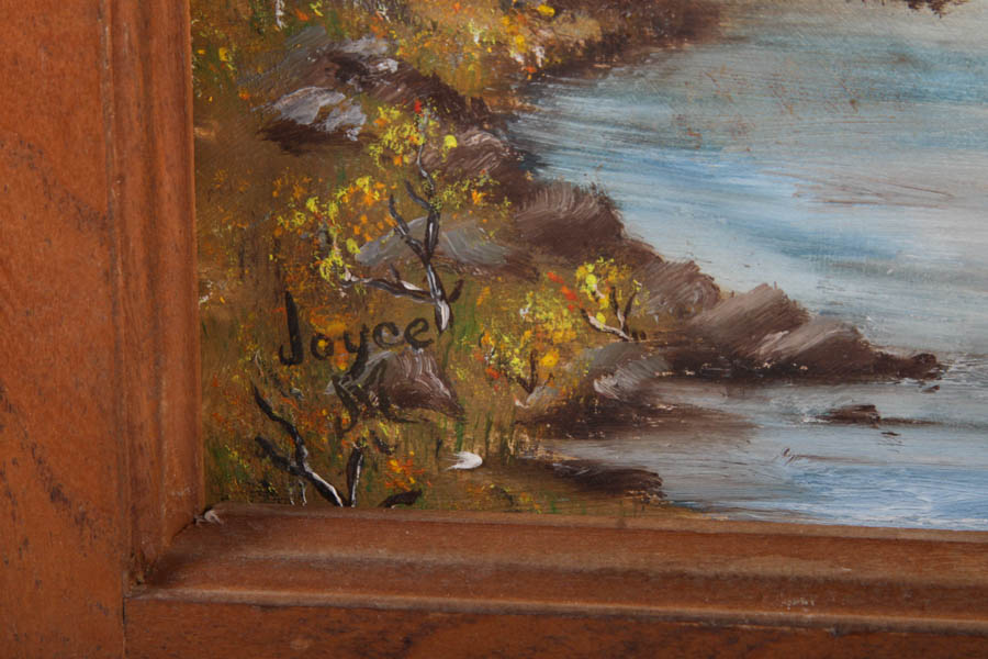 Joyce Musslewhite Acrylic Painting "A Stream to Stroll Beside"