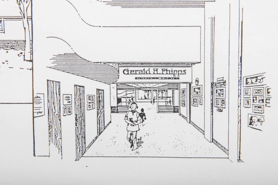 Print of Architectural Line Drawing