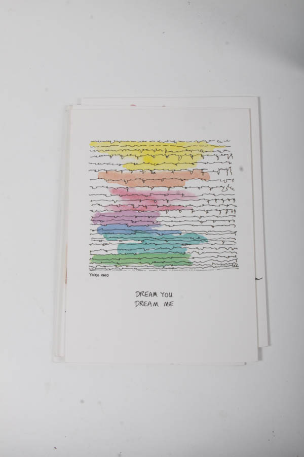 John Lennon Estate Cards and Stationary