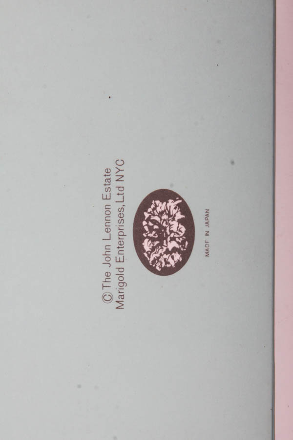 John Lennon Estate Cards and Stationary