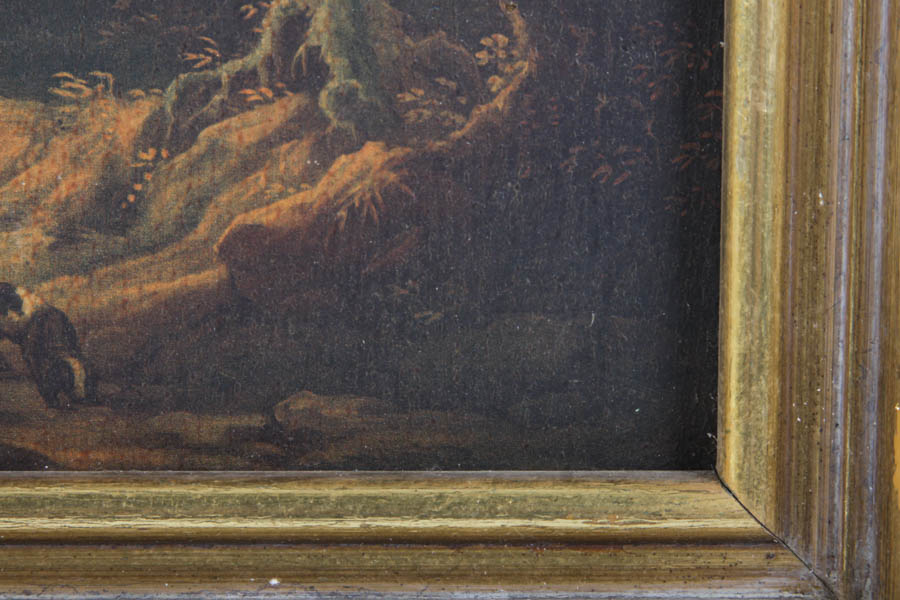 Reproduction Print of Antique Painting