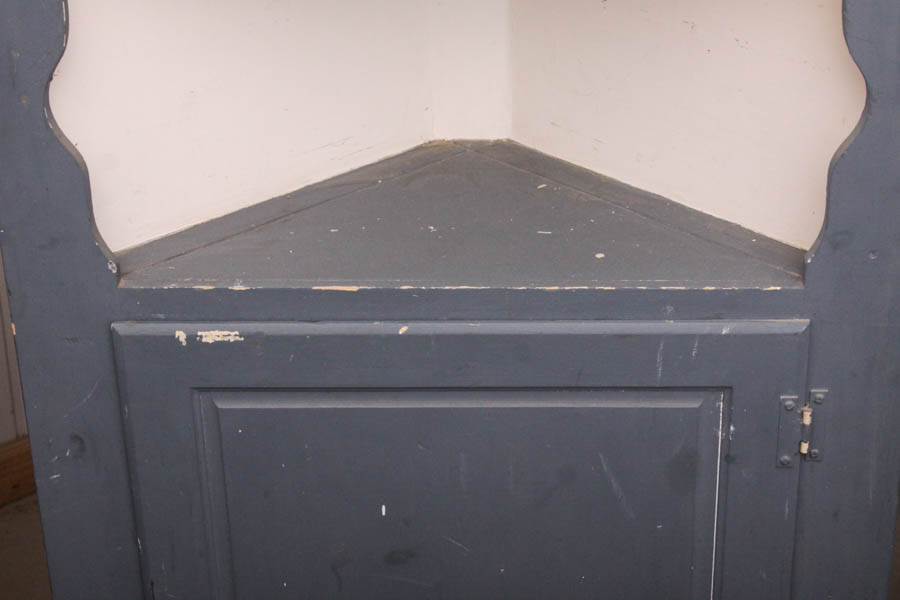 S.J. Bailey & Sons Mastercraft Painted Corner Cabinet