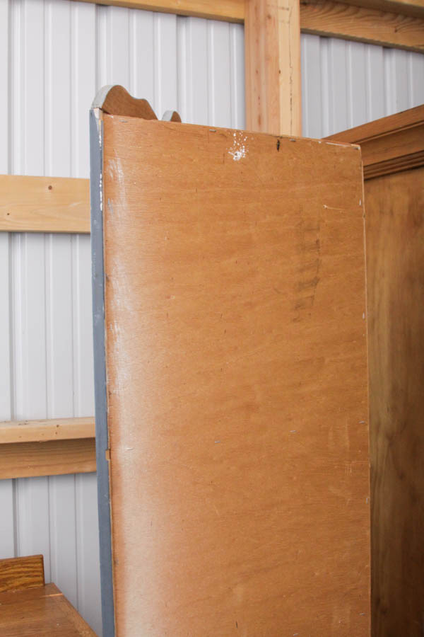 S.J. Bailey & Sons Mastercraft Painted Corner Cabinet
