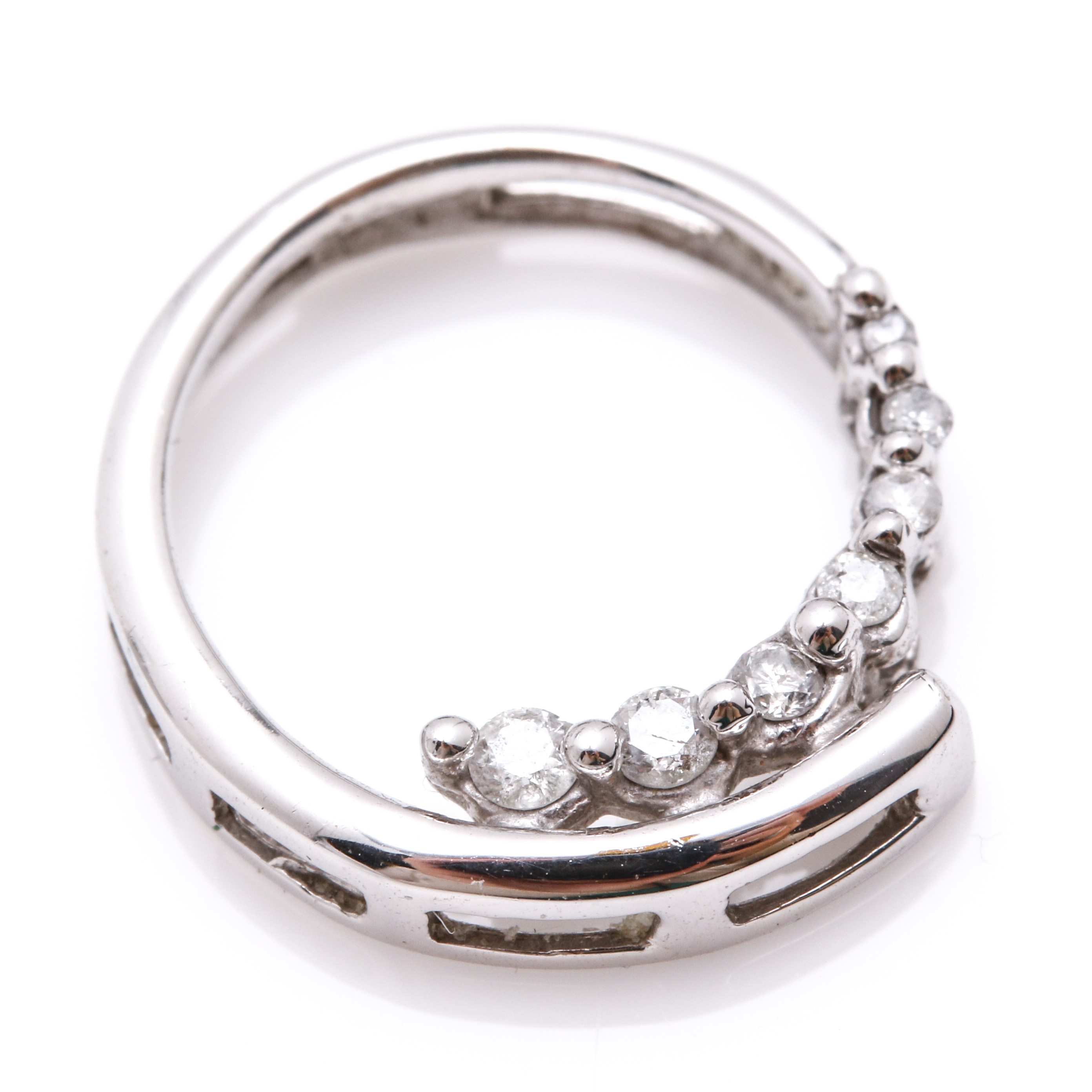 Mixed Gold Diamond and Bowenite Pendants