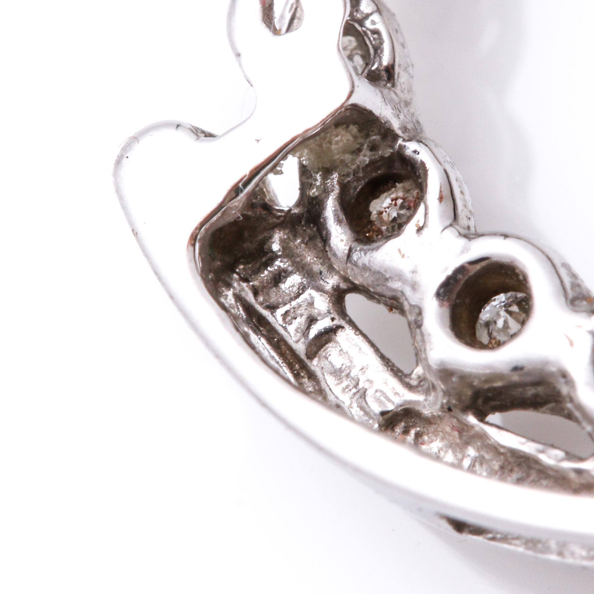 Mixed Gold Diamond and Bowenite Pendants