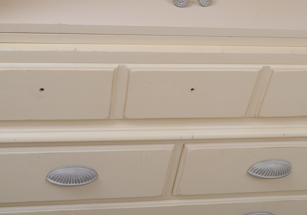 Ethan Allen Entertainment Center with Lower Dresser