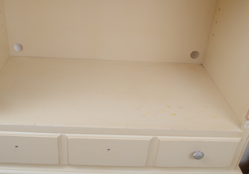 Ethan Allen Entertainment Center with Lower Dresser