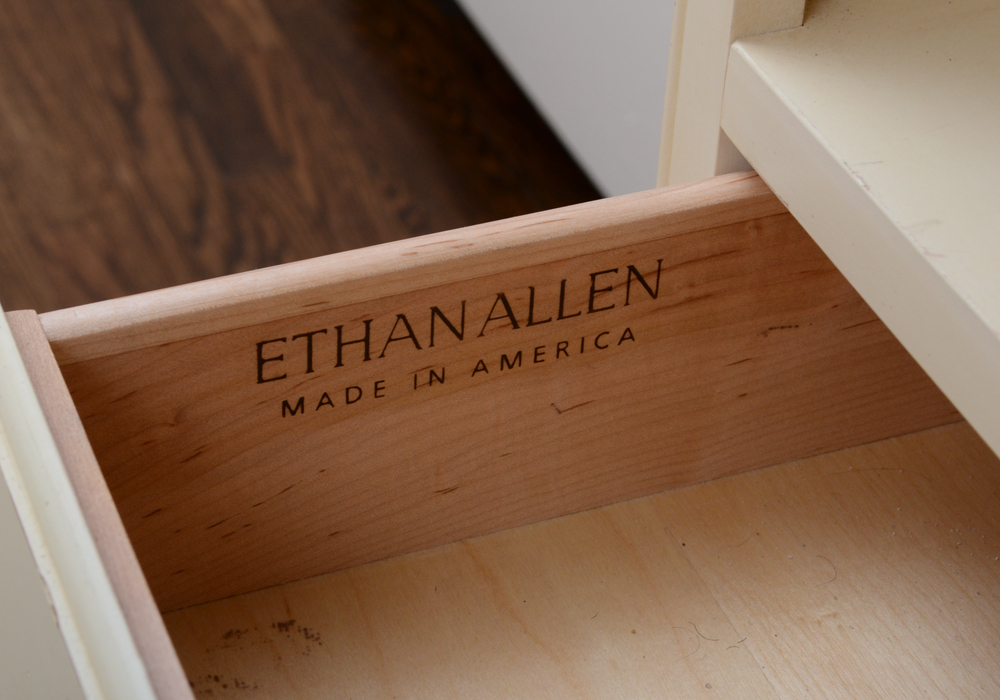 Ethan Allen Entertainment Center with Lower Dresser