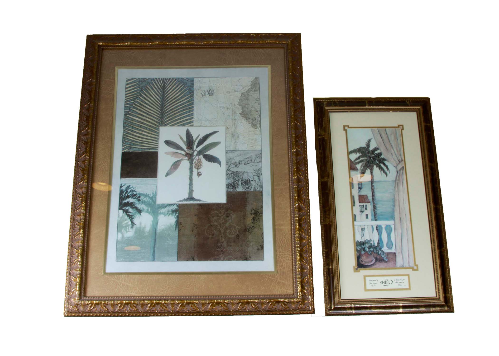 Pair of Framed Offset Lithographs