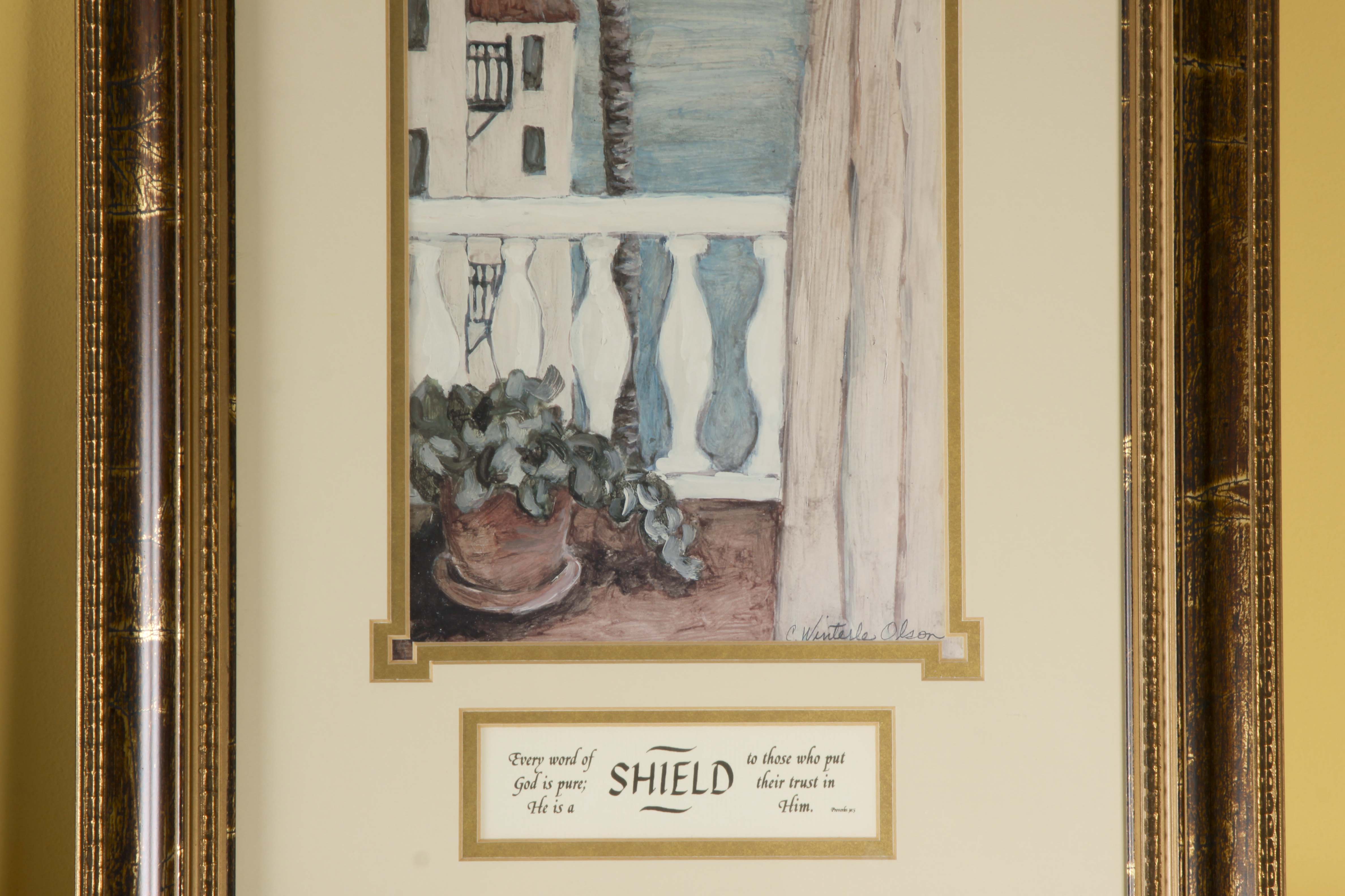 Pair of Framed Offset Lithographs