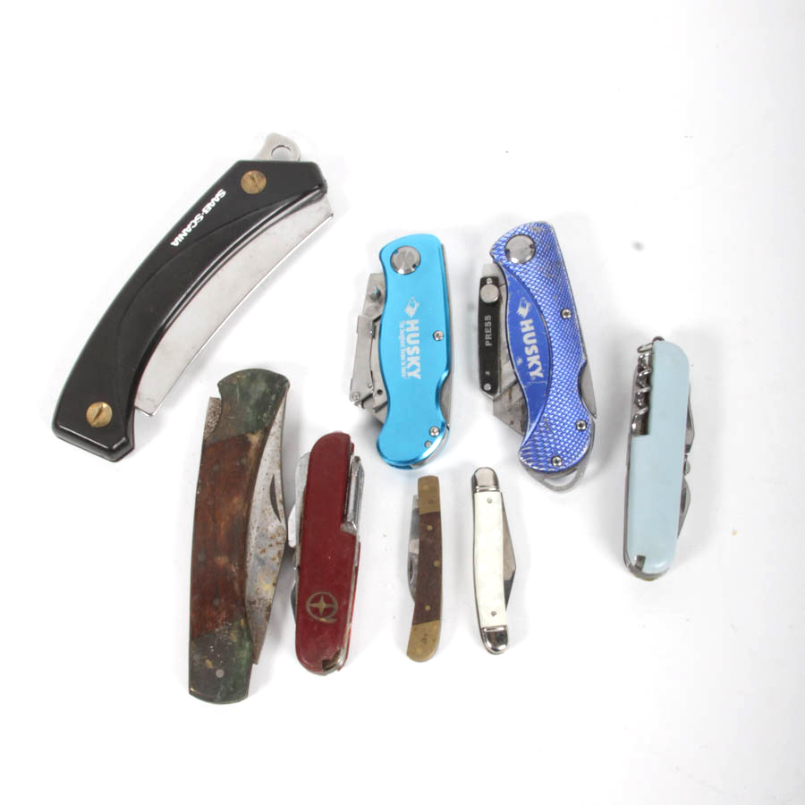 Swiss Army Knife  and Pocket Knife Collection