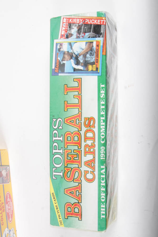 Topps, Fleer, and Score Unopened Baseball Card Sets