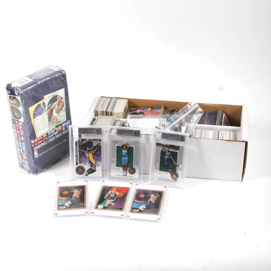 Basketball, Hockey, and Golf Cards