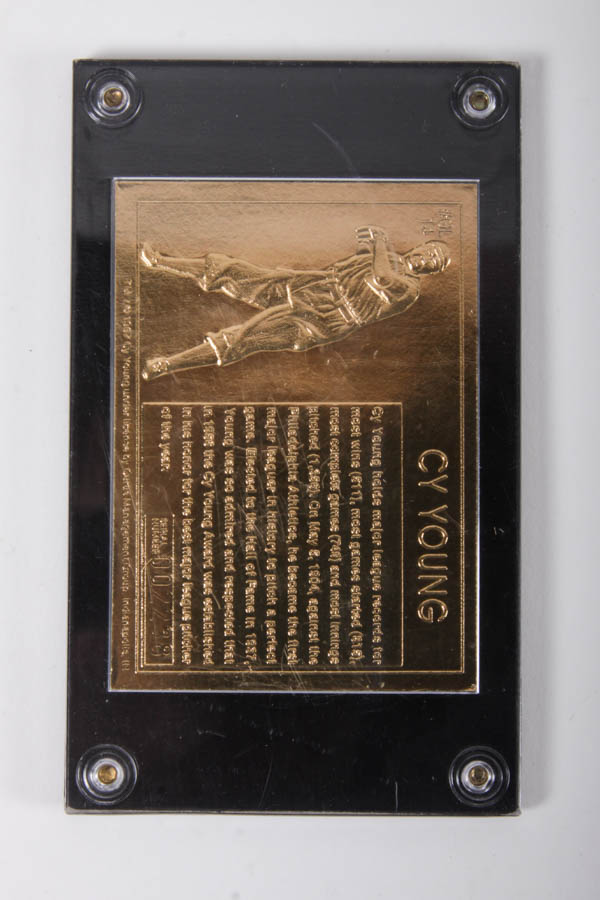 Collection of Baseball Cards in Plastic Cases