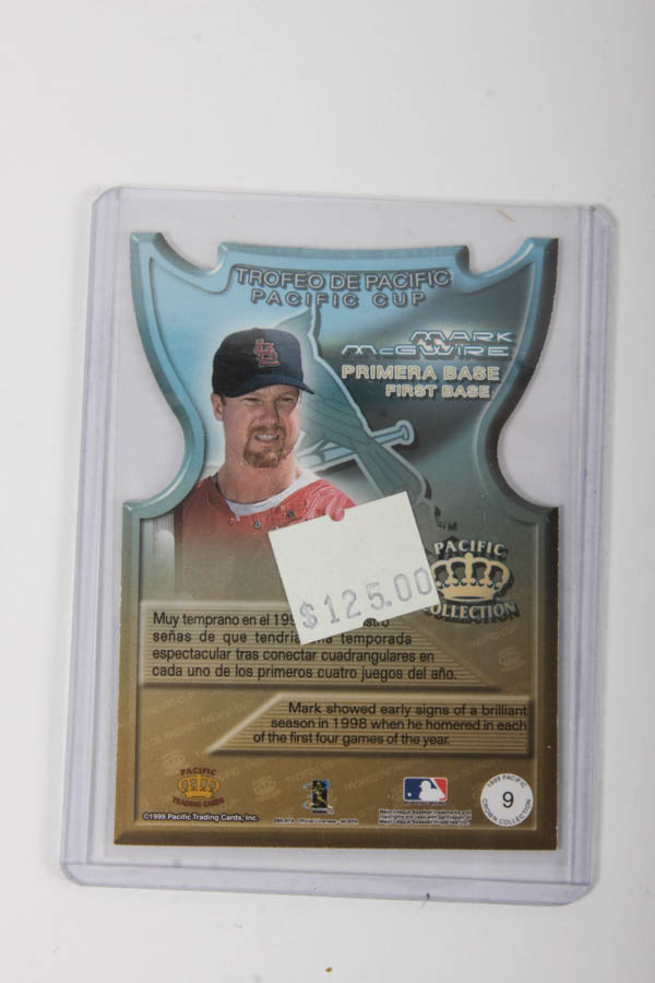 Collection of Baseball Cards in Plastic Cases