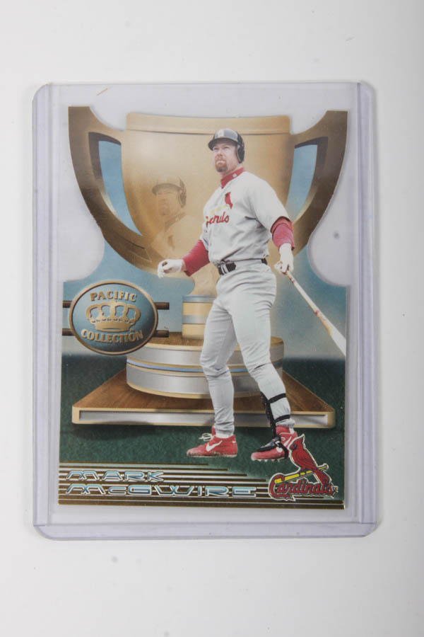 Collection of Baseball Cards in Plastic Cases