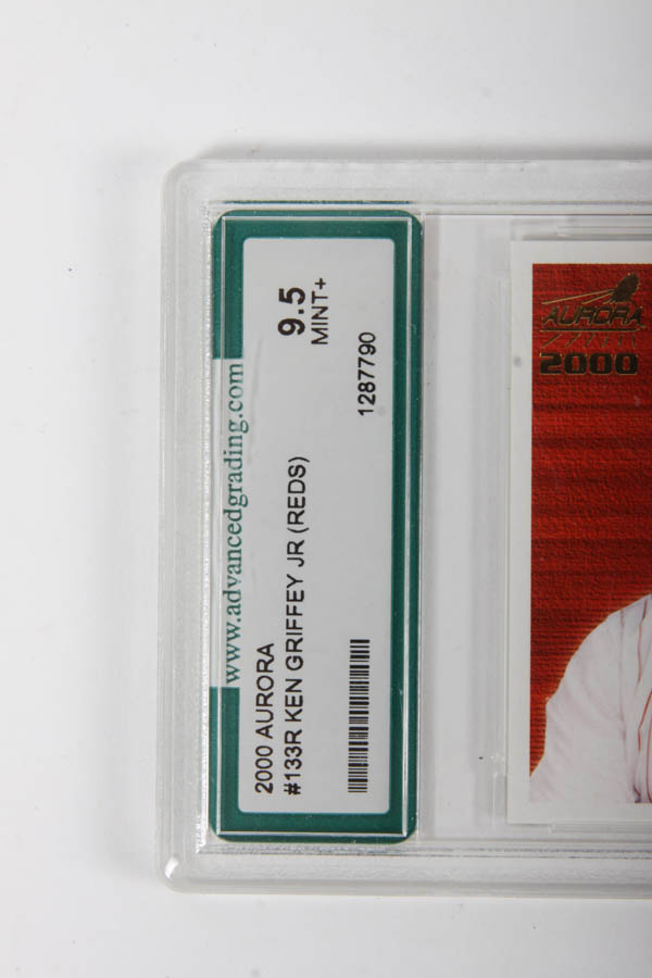 Collection of Baseball Cards in Plastic Cases