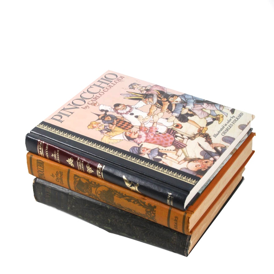 Collection of "Pinocchio" Books