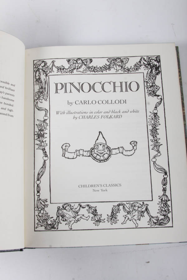 Collection of "Pinocchio" Books